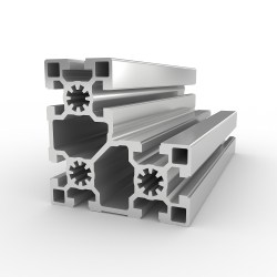 Алюминиевый конструкционный профиль 45х90x90L 8 Т-пазов